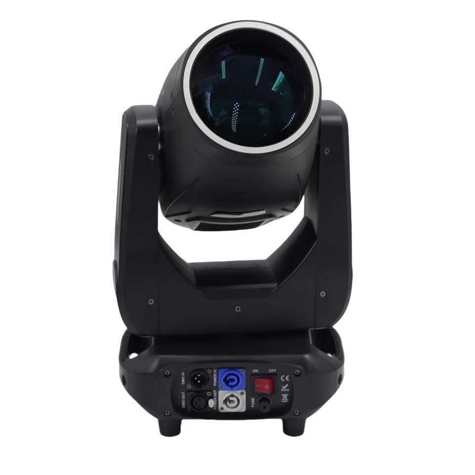 300W Mini BEAM With Halo Effect Moving Head Light 14R Beam Wah Zoom Sharpy 16channels 48 rotating prisms DMX Stage DJ lights XJ250527