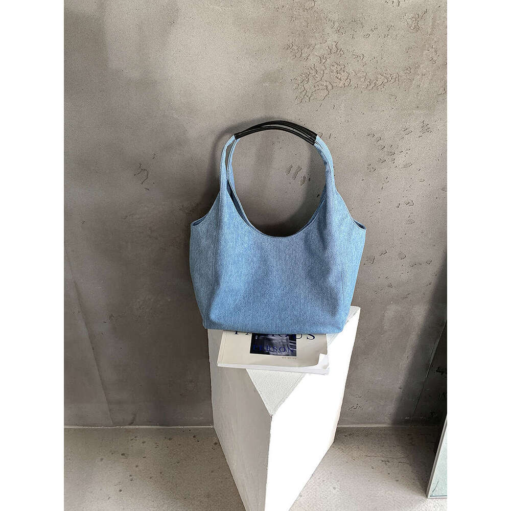 New Commuter Fashion Niche Korean Style Lazy Tote Large Capacity Women's Casual Handbag Shoulder Bag for Women