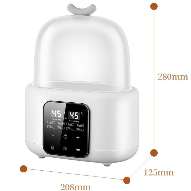 2 in 1 Smart Baby Bottle Milk Nursing Warmer Heater Sterilizer Automatic Thermostat Disinfection Sterilization 250527