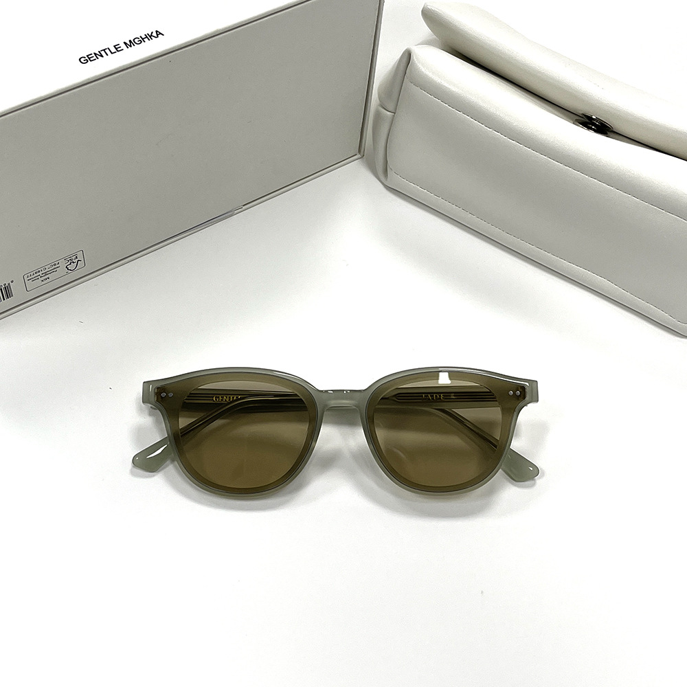 2025 GENTLE MGHKA Acetate sunglasses luxury Brand designers gm vintage Round Sun glasses beach driving For men women monter JADE Sunglasses UV400