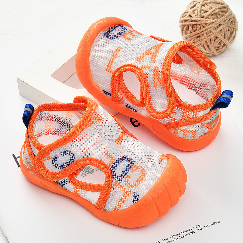 Baby Boys' & Girls' Lightweight Mesh Summer Sandals - Comfortable Breathing Design with Anti-slip Soles for Toddlers