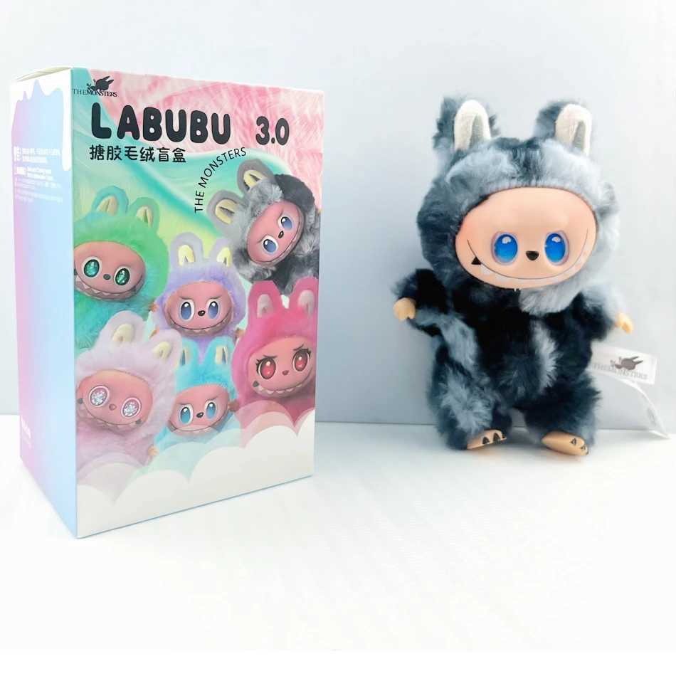 NEW Labubu The Monsters Heartbeat Macaron Enamel Face Blind Box Pvc Figurine Tabletop Ornament Kawaii Doll Kid christmas Gift W250526