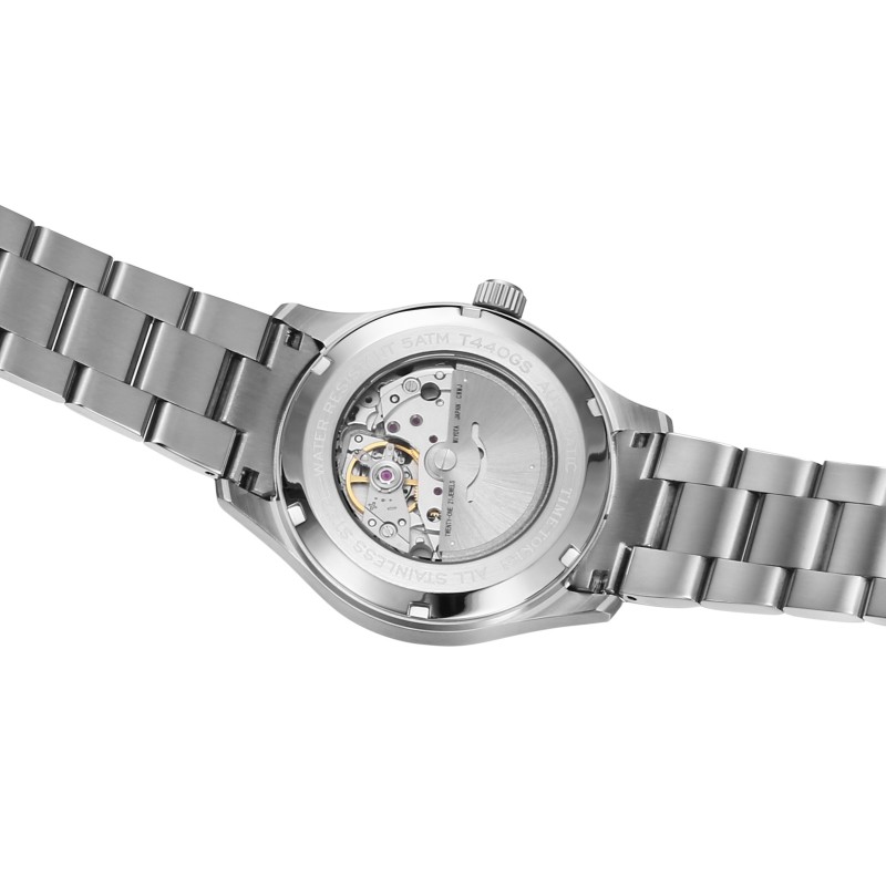 40mm TIMETOKEN Men's Automatic Dress Watch - Desert Texture, Sapphire, 50m Water Resistant, Luminescent