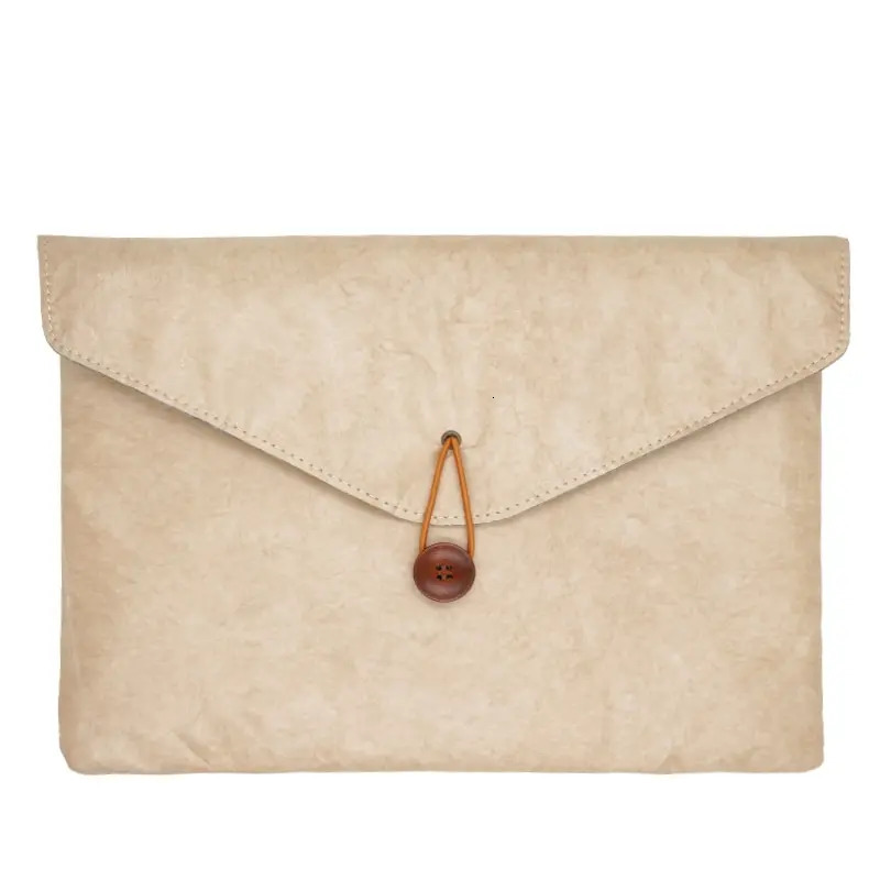 Vintage Envelope Style 15.6 Inch SlEEve Pouch Cover Paper Material Laptop Bag Case For MacBook Pro 16 250526