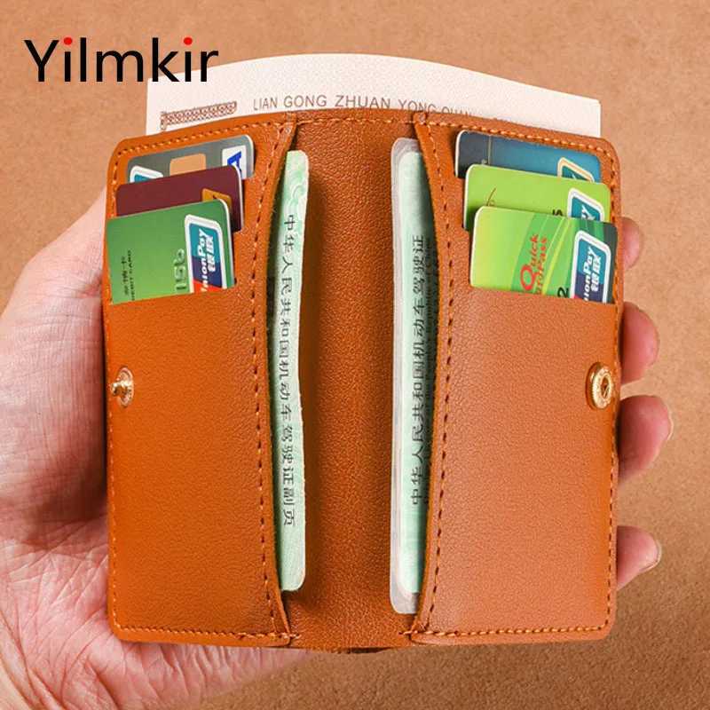 Simplicity Mini Folding Womens Wallet PU Men Drivers License Holder Storage Zero Purses Z250527