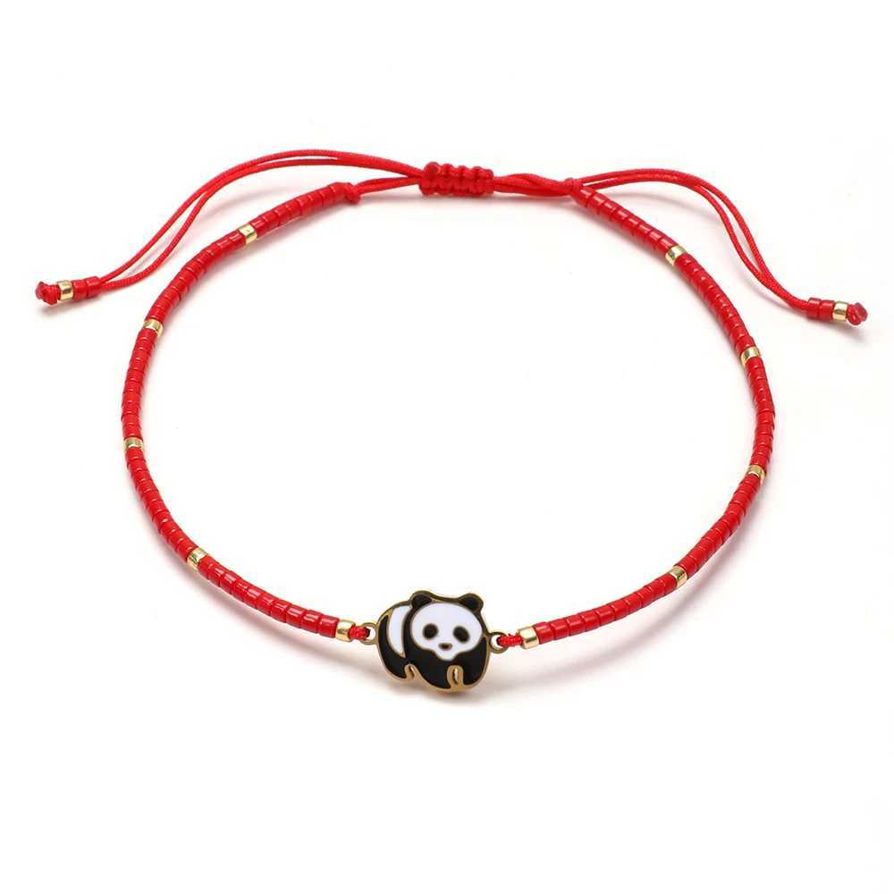 ZMZY New Animal Bracelet Small Cute Panda Charm Bracelets for Women Jewelry Birthday Gift DIY Lover Gifts W250526