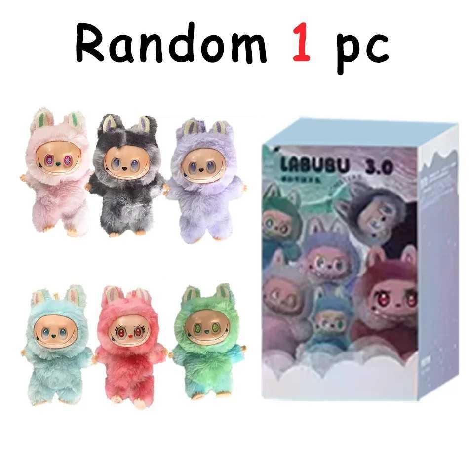 Labubu The Monsters V3 Series Blind Plush Toy Box with Vinyl Base Animated Characters Mysterious Surprise Gift Box M250527