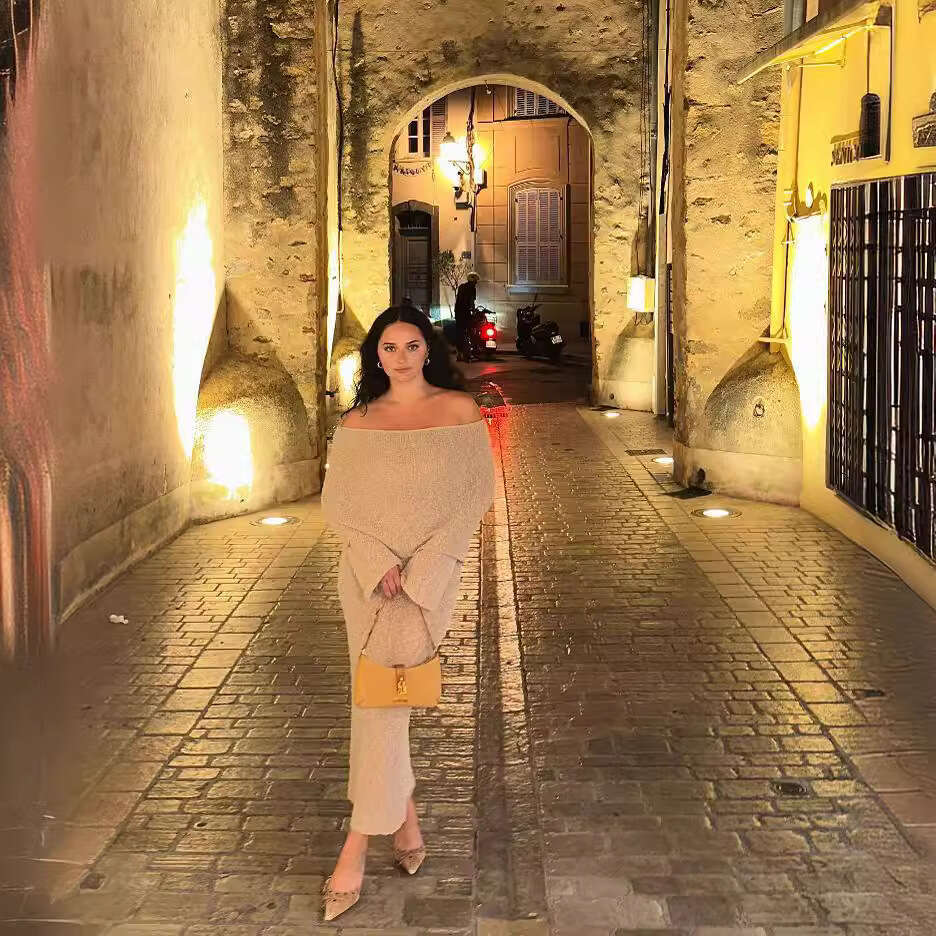 5 Colors Beach Vacation Sexy Knitted Hollow Out Off-Shoulder Long Dress Cover-Up Summer Women