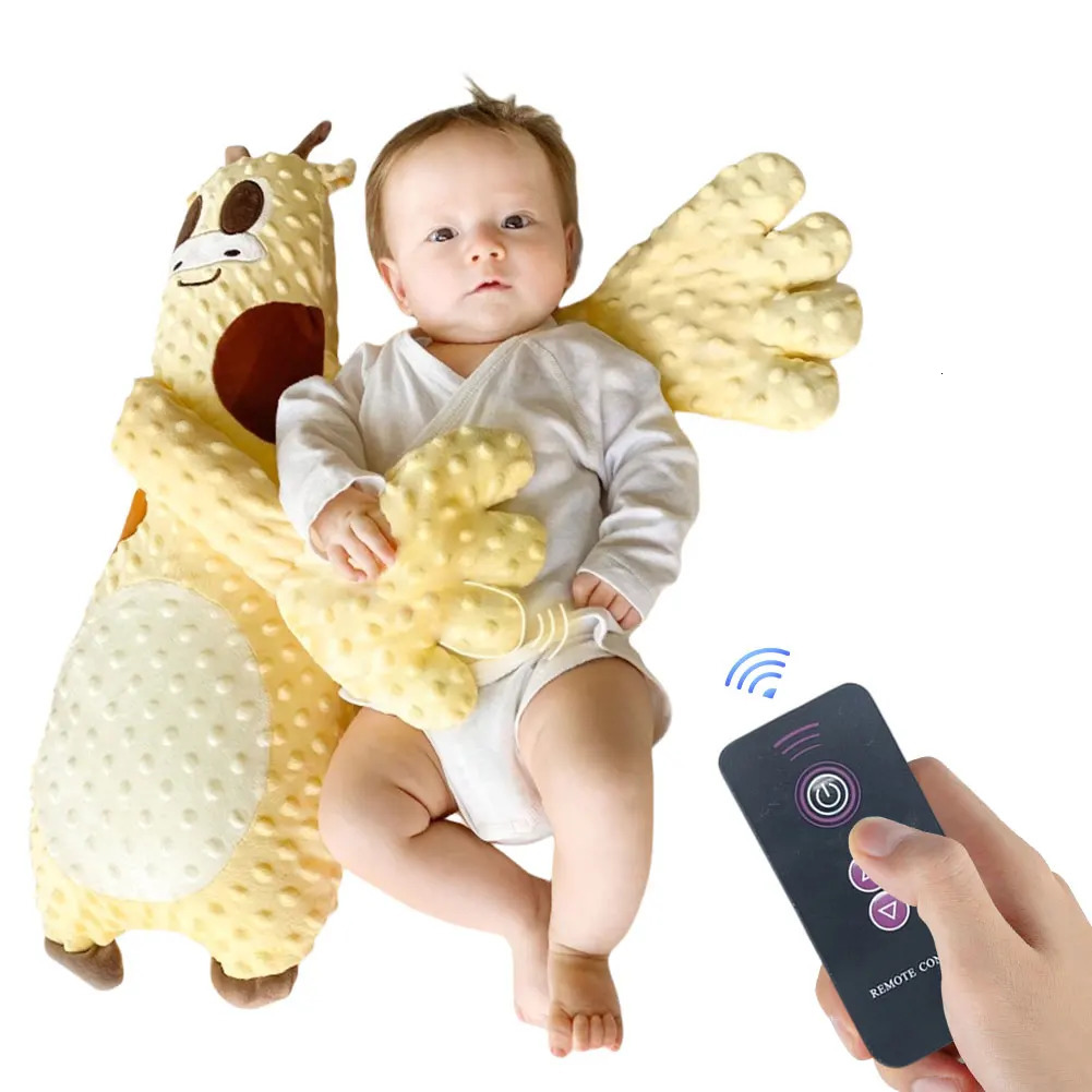 Baby Startle Prevention Sleep Companion Automatic Patting Sleeping Pillow Soothing Toy for Toddlers 250527