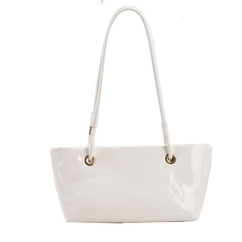 Top quality Brand High Quality New Style Glossy Shoulder Underarm Fashionable High-end Leather Commuter Tote Bag for Women New Free Delivery Designer 