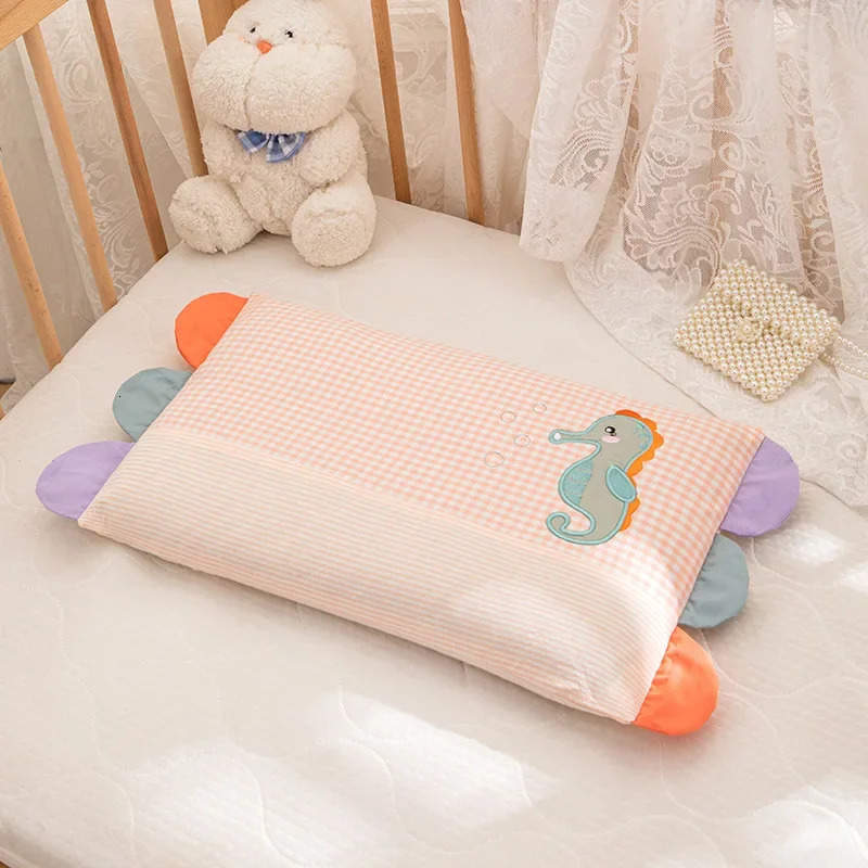 Cartoon Pattern Childrens Pillow Removable Washable Baby with Zipper Household Breathable Cotton Boys Girls 250527
