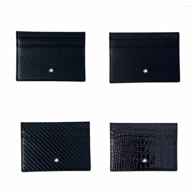 Card Holders Genuine Cow Leather ID Holder Fashion Business Classic Bank Sleeve Gift Slim Multi Men Women Case
