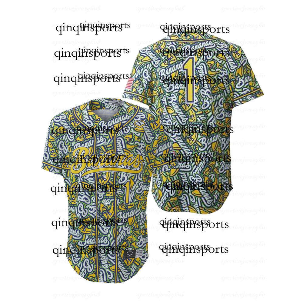 The Savannah Bananas Baseball Jersey Ball#1 Olson#8 Zack Phillips #29 RAC#15 Andy Archer #24 Stilts #14 All ed For Men Women Youth