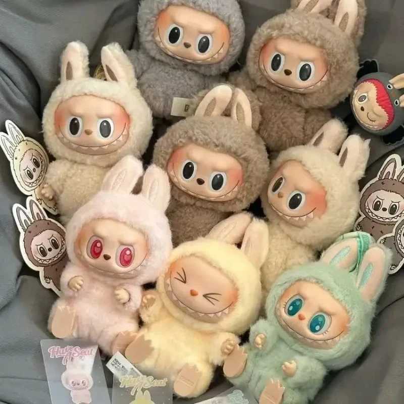 Labubu Monster Box Toy Heart Macaron Ii Vinyl Plush Doll Blind Box Model Pack Key Chain Gift Tabletop Decoration Childrens Gift M250527