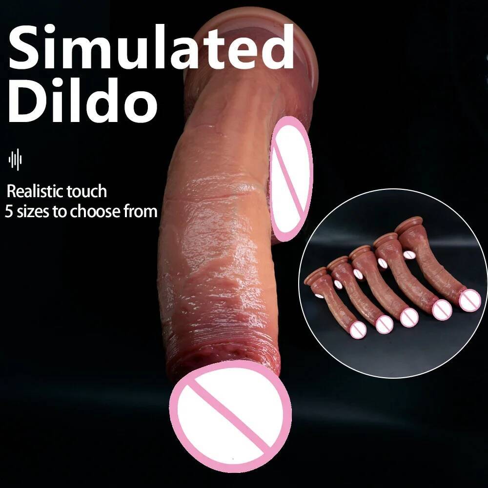 Oversized Realistic Dildo Huge Penetration Anal Toys For Women Masturbation Soft Dick Dildos Sexy Adult Female Sex Toy