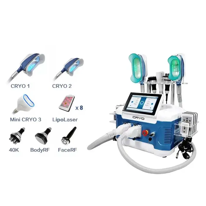 Portable 360 Cryolipolisis Slimming Cool Tech Body Cryolipolysis Slimming Cryotherapy Fat Removal Cryo Best Cyrolipolysis Machine