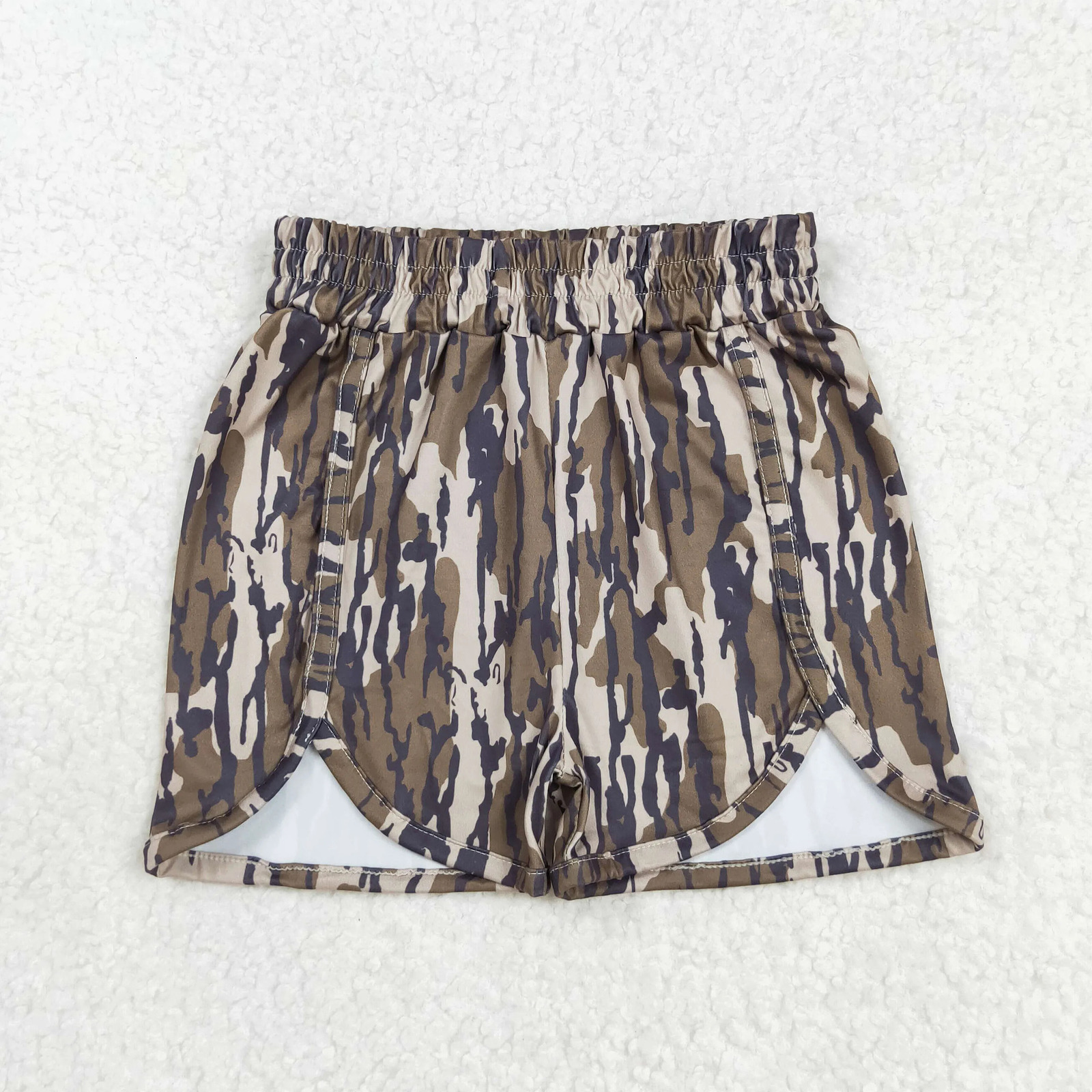 Wholesale Baby Girl Adult Summer Camo Running Shorts Athletic Workout Beach Clothing Kids Children Toddler One Piece Clothes 250527