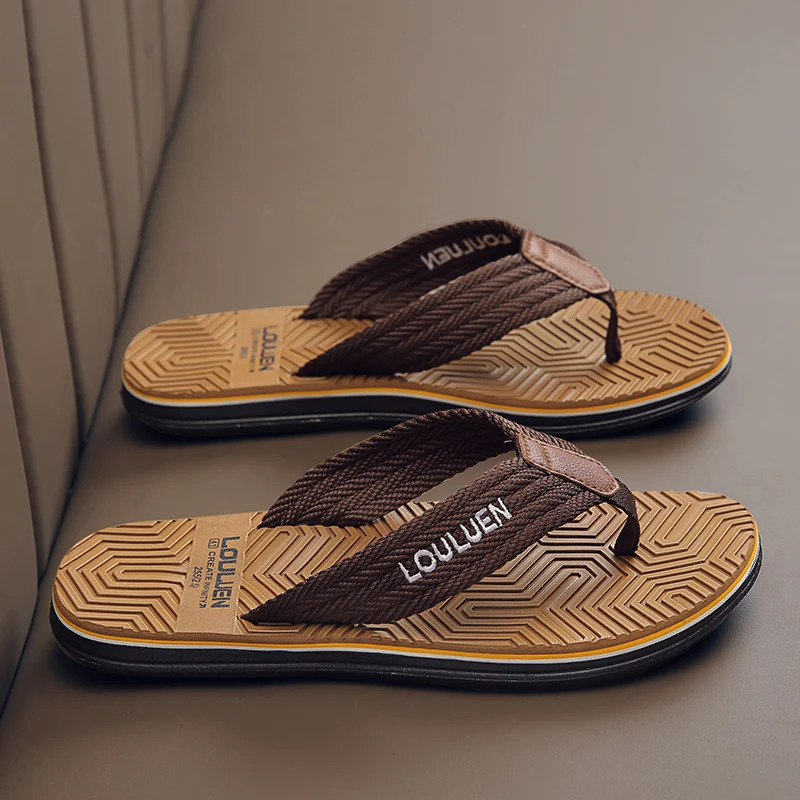 Mens flip flops super comfortable and fashionable mens summer slippers classic version cool flip flops mens shoes beach s 250526
