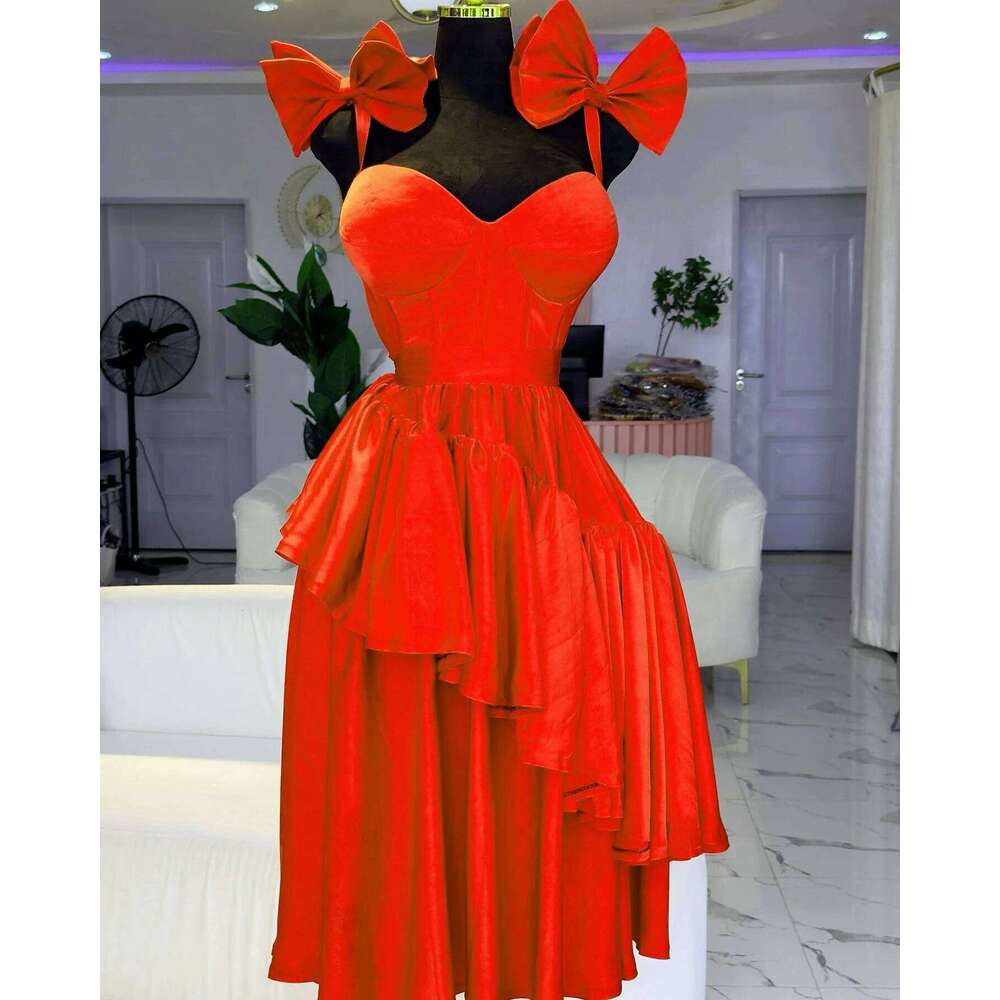 CM.YAYA Women Sleeveless Strap Bow Ruffles Long Maxi Dress 2025 Holiday Beach Birthday Evening Sexy Girl Party Dresses Vestidos
