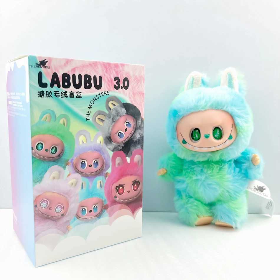 NEW Labubu The Monsters Heartbeat Macaron Enamel Face Blind Box Pvc Figurine Tabletop Ornament Kawaii Doll Kid christmas Gift W250526