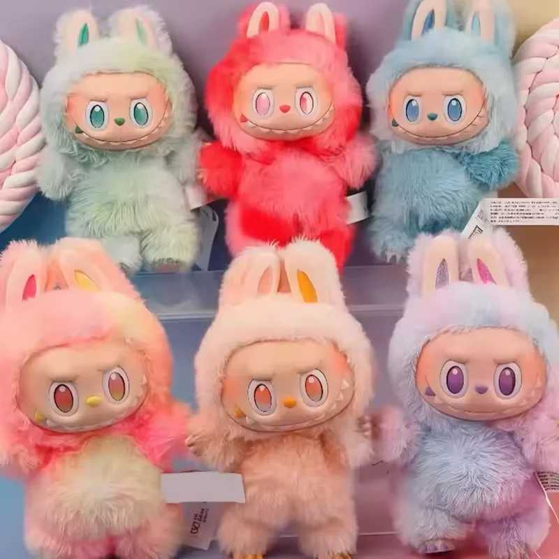 New Arrival Labubu Blind Box Have A Seat Series Anime Figure Pendant Flocking Model Toy Kawaii Monster Keychain Toy Christmas Gift U250528