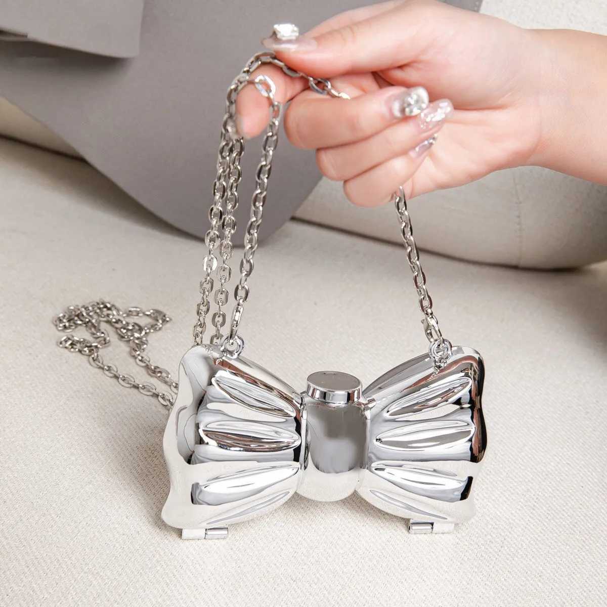 Golden Evening Bag Purses and Handbags Luxury Designer shoulder bags funny shape Party Wedding Round Acrylic Shiny Clutch purse W250527
