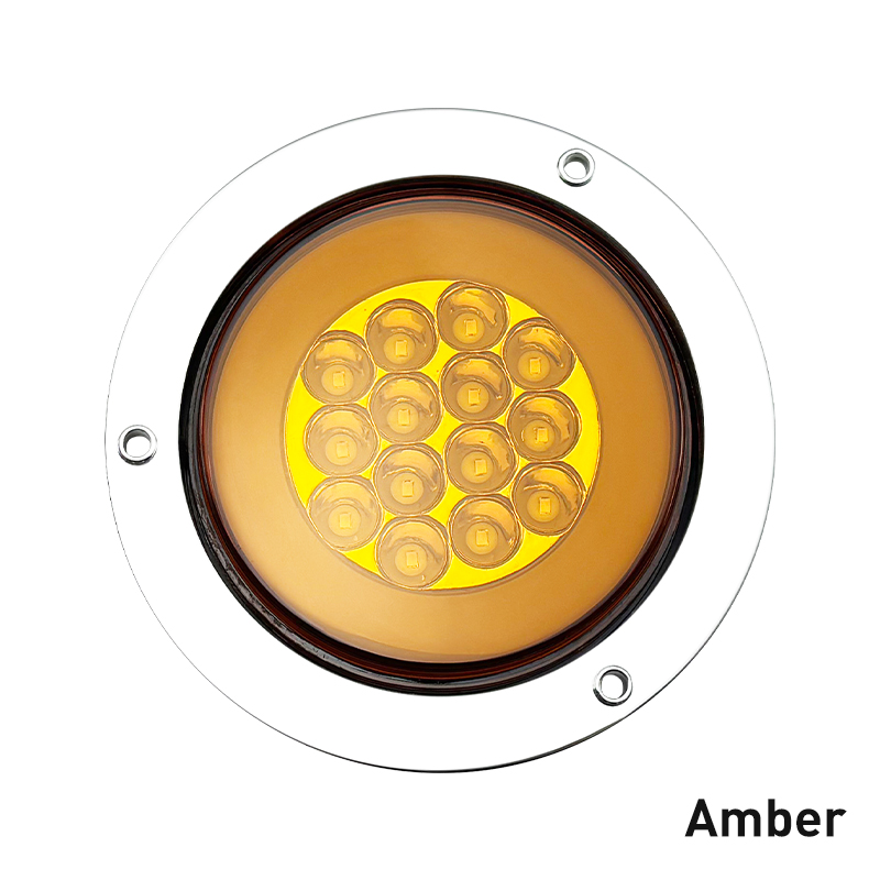 Modified light 4 inch tail light truck tail light LED truck tail light universal for all kinds of cars with waterproof socket voltage 12-24V