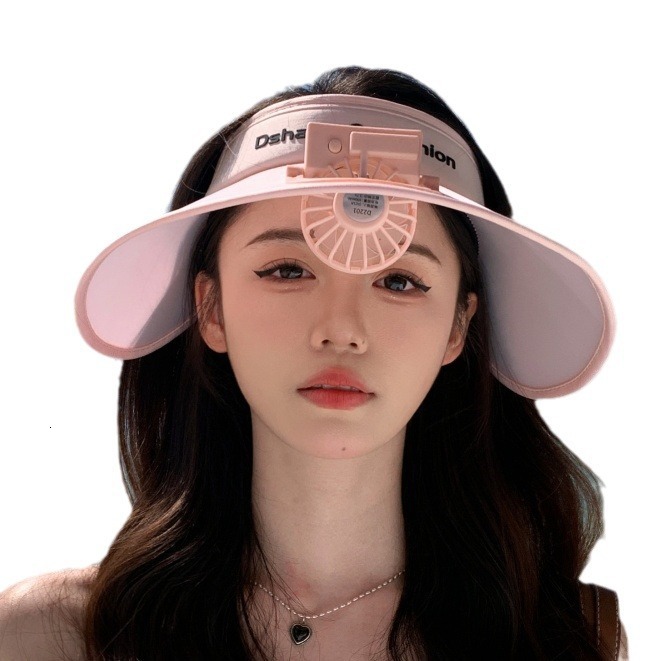 Designer's Sun Hatenglish Style Fan Hat For Women, Outdoor Sunshade Visor Hat With Large Brim, UV Protection, Adjustable Summer Sun Hat For Women