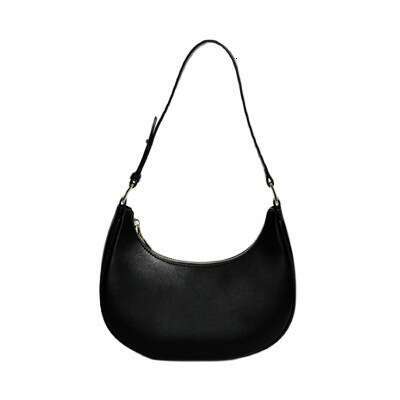 Half moon shaped women's armpit bag, summer high-end shoulder bag, elegant handbag, storage bag