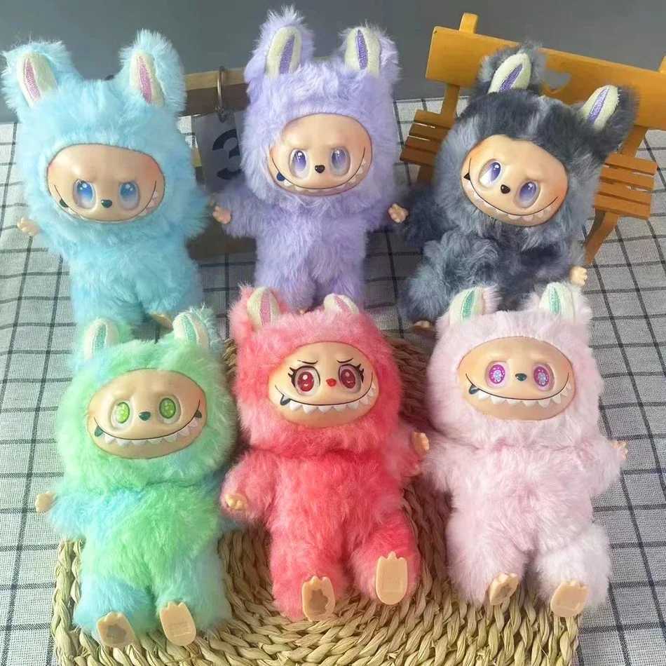 Labubu The Monsters V3 Series Blind Plush Toy Box with Vinyl Base Animated Characters Mysterious Surprise Gift Box M250527