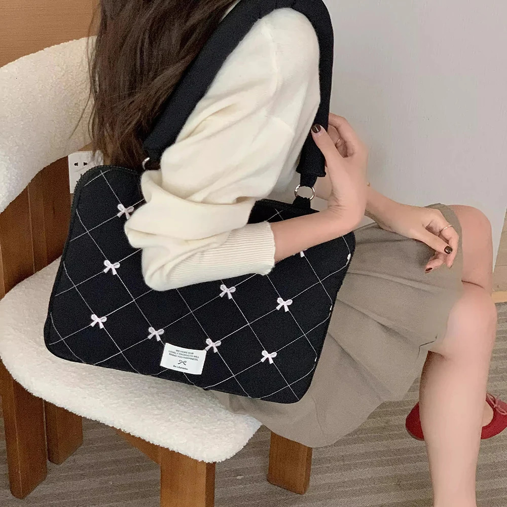 Cute ShoULder Laptop Bag For Macbook Air13.3 pro13 14 15 16 15.6 Inch Computer Storage Bag 250526