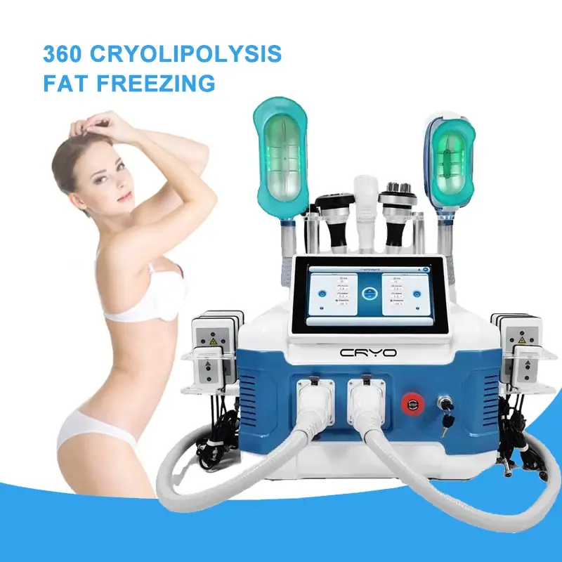 Portable 360 Cryolipolisis Slimming Cool Tech Body Cryolipolysis Slimming Cryotherapy Fat Removal Cryo Best Cyrolipolysis Machine