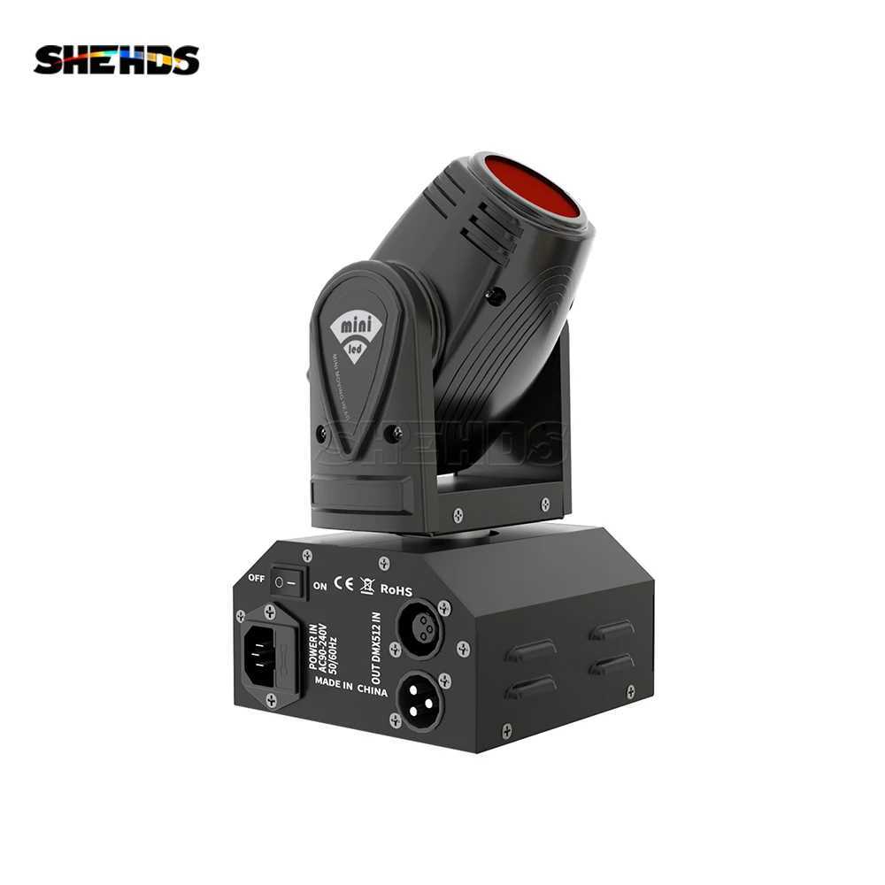 Hot Sell Mini LED 10W Spot Beam Moving Head Light Lyre DMX512 Stage Light Stroboscope For Home Entertainment Professional Stage XJ250527