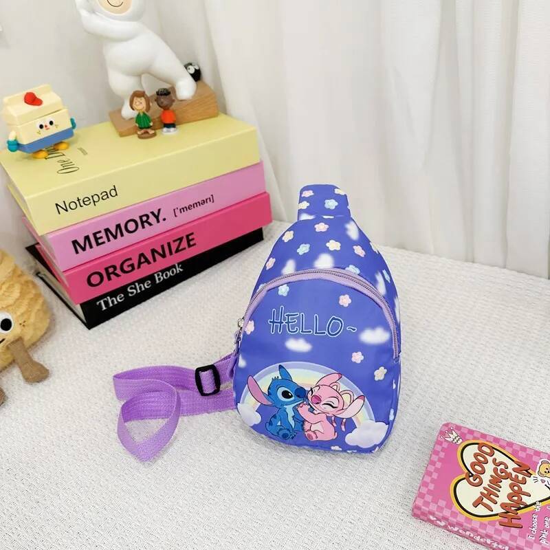 Anime Shoulder Bags Kawaii Fashion Chest Bag Travel Satchel Casual Portable Totes Backpacks Birthday Gifts For Boys Girls