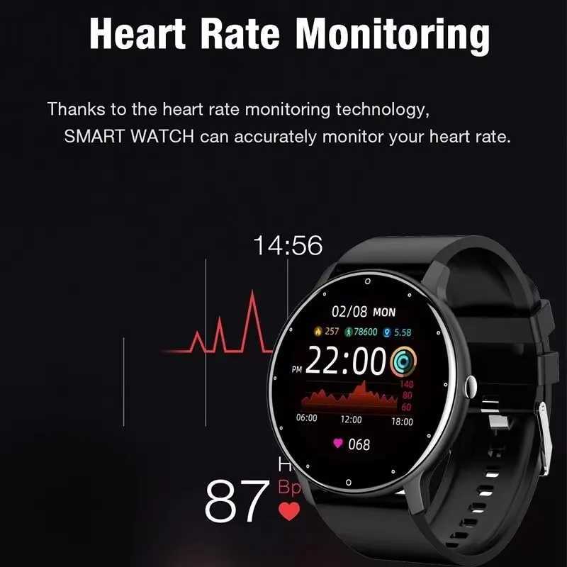 LIGE 2025 New Smart Watch Men Full Touch Sn Sport Fitness Watch IP67 Waterproof ethoth For Android ios smartwatch Men+boxXJ250513