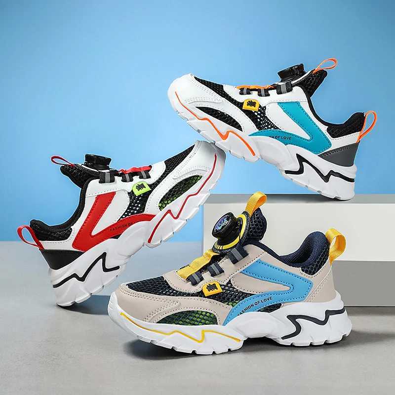 Hot Sell Children Casual Sports Shoes Brand Kids Mesh Fashion Sneakers Boys Girls Breathable Lightweight Running Shoes T250527