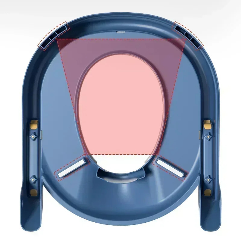 Childrens Toilet Seat Stairway Baby Boys and Girls Folding Stand Step Stool Ring 250527