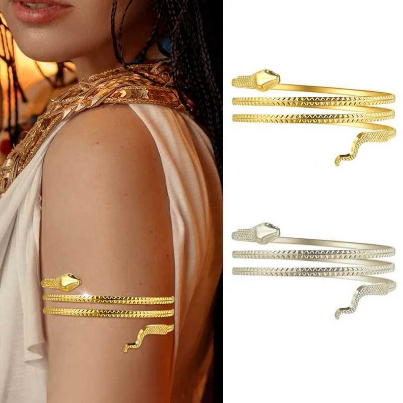 Arm Bracelet Adjustable Snake Shape Arm Cuff Bangle Beach Fashion Pulseiras Bijoux Lover Bracelet Hip Hop Bangles For Women B062 W250526