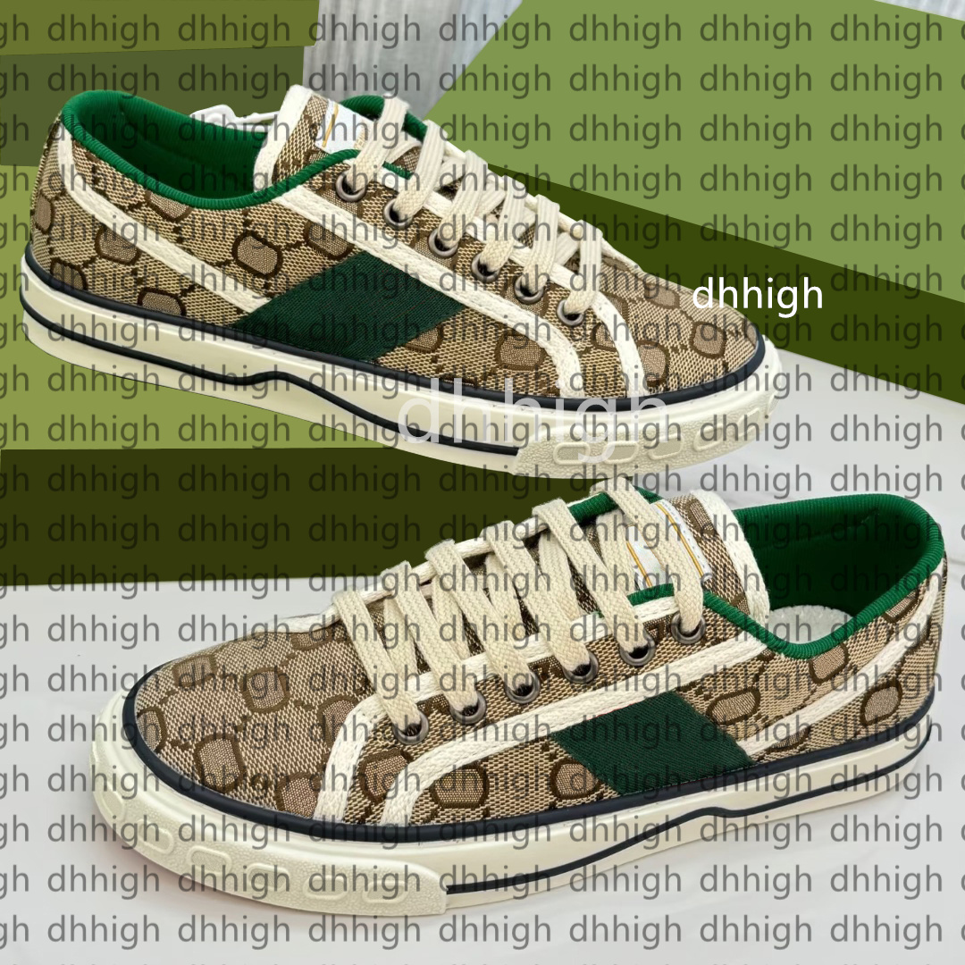 Designer Shoes Tennis 1977 Flat Sneakers Luxurys Shoe Beige Blue Washed Jacquard Denim Designers Shoes Rubber Sole Vintage Casual Sneakers