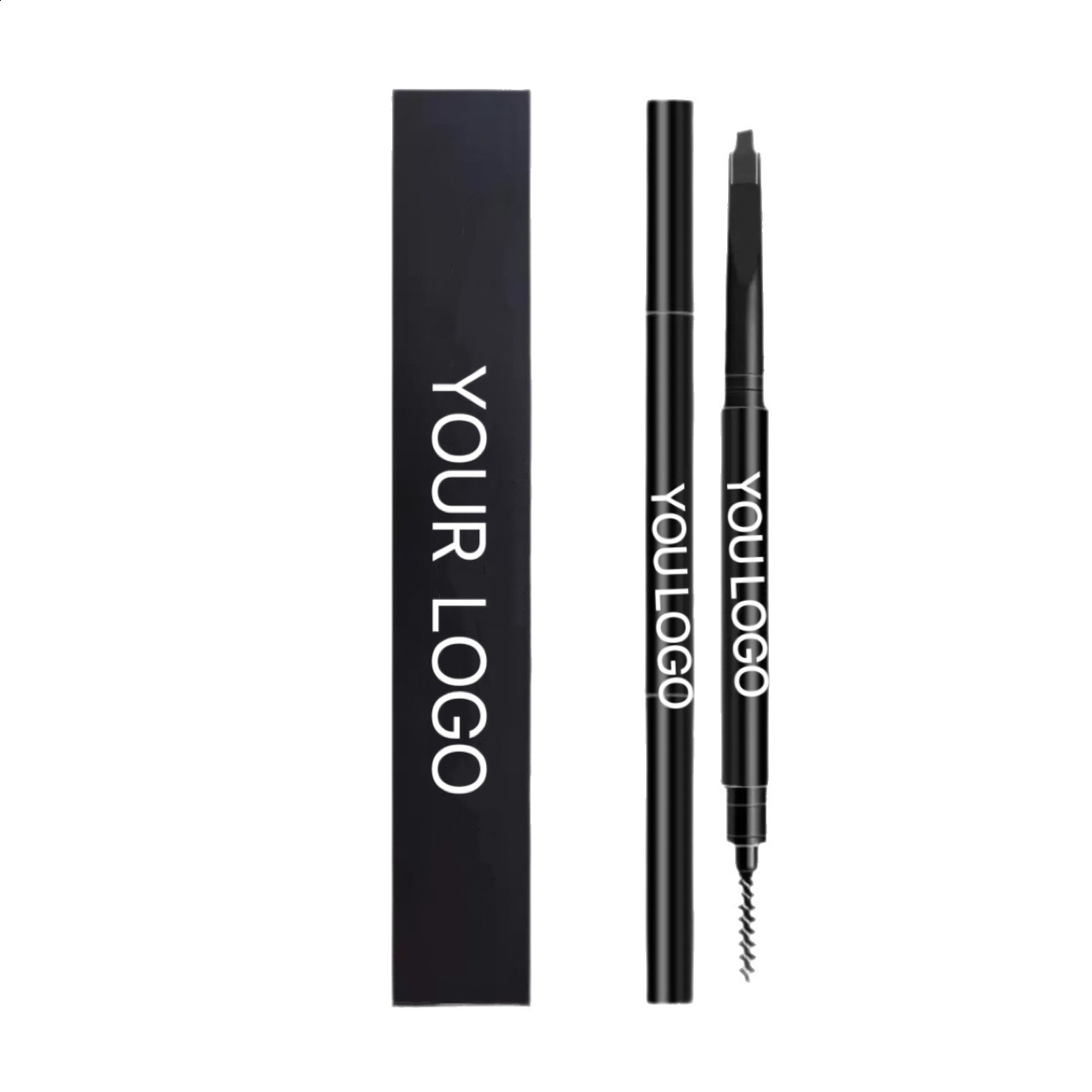 New Model Little God Axe Neutral No-Axe Blade Eyebrow Pencil with Clear Lines Double-Ended Rotating Eyebrow Pencil with Chisel Blade231031