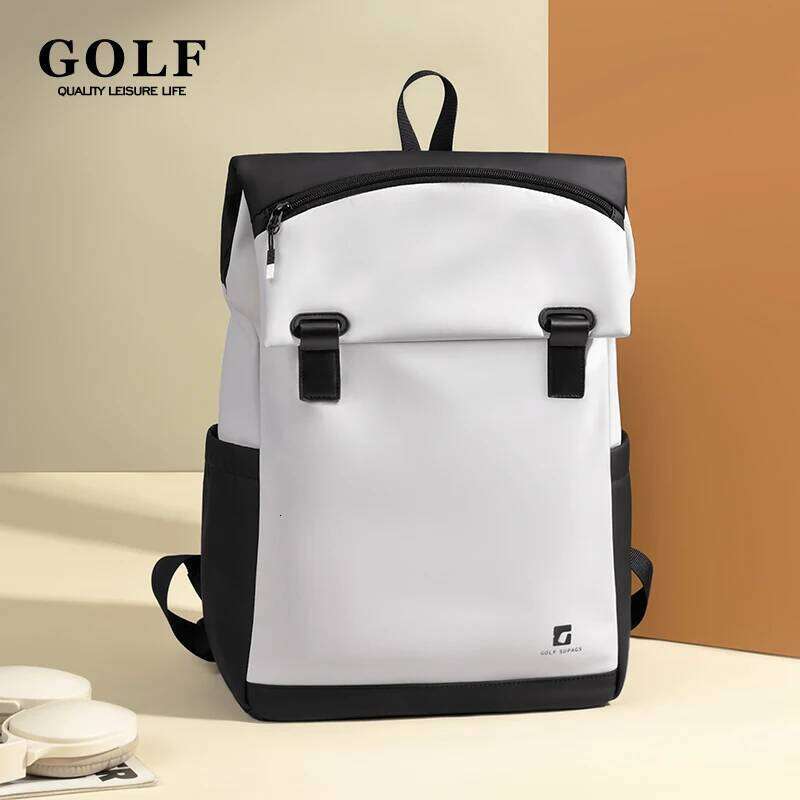 Designer Bag GOLF Unisex Laptop Backpack Women Inch Slim Waterproof Men Back Pack Business Office Bag Elegant Multi Compartment