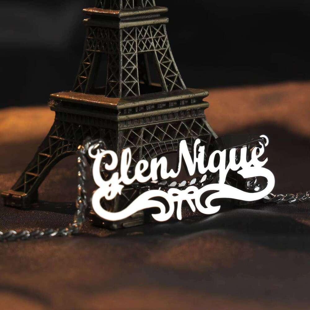 Stainless Steel Personalized Name Necklace Cuban Chain Hot Sales Fashion Style Jewelry for Women Wholesale