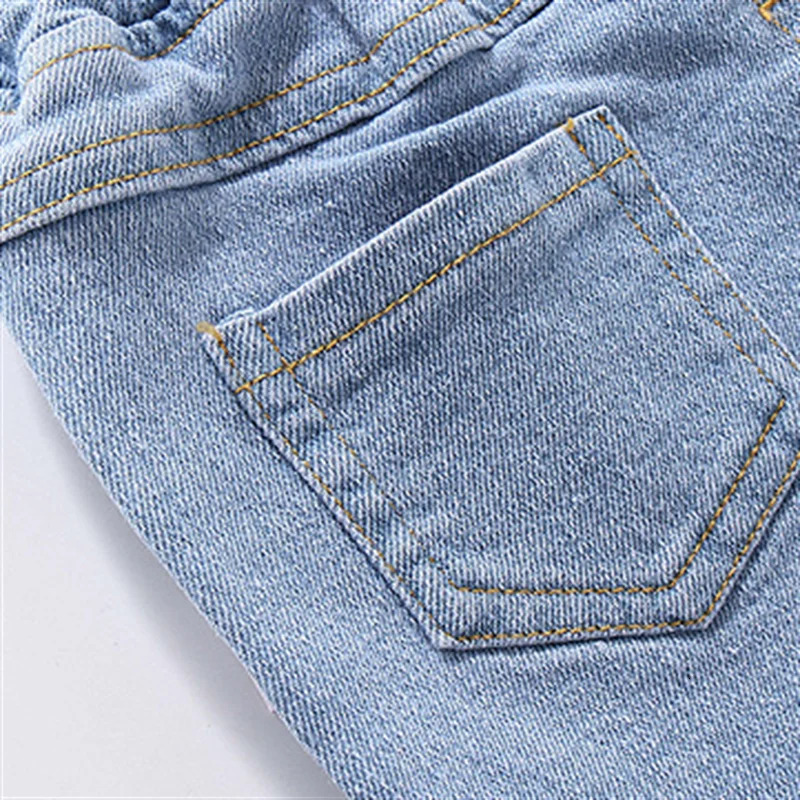 15 Y Fahion Children Summer Pants Infant Sweet Red Heart Baby Girl Kid Casual Denim Shorts Pocket n Jeans Clothes 250527