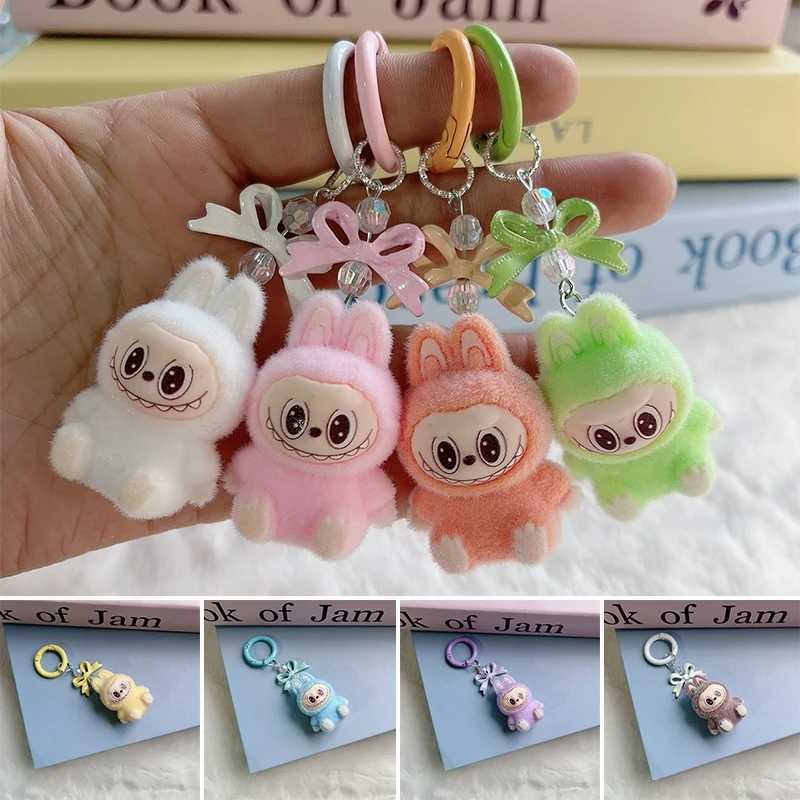 Keychain LaBuBu Cartoon Phone Ornaments Keychain Diy Cute Bag Charms Car Keychain Backpack Pendant Decoration Gifts for Girls W250526