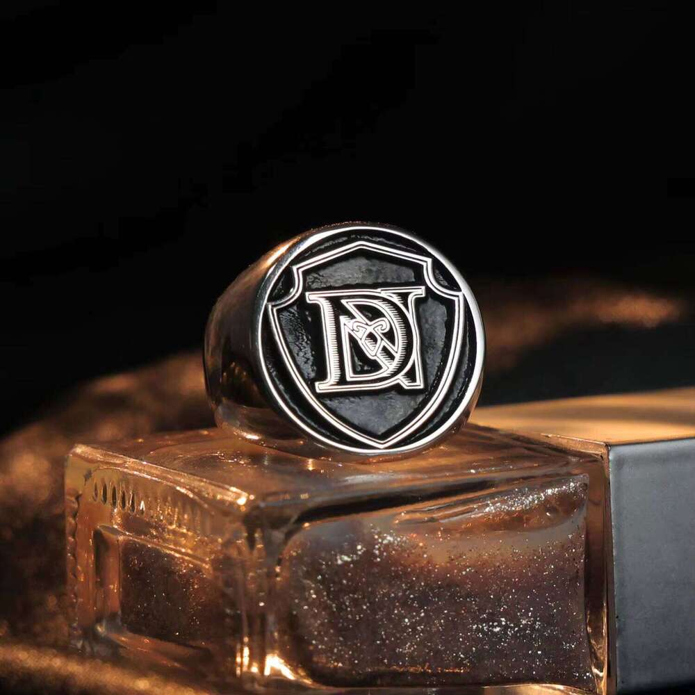 20mm Round Sier Jewelry Small Finger Custom Personalized Fashion Men Ring Wholesale