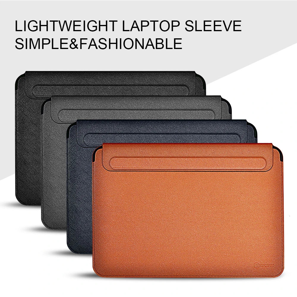 No Folder Laptop Sleeve for MacBook Air 15.3 Waterproof Laptop Bag for MacBook Air 13 Pro 14 Ultra-thin Notebook Bag 15.6 250526