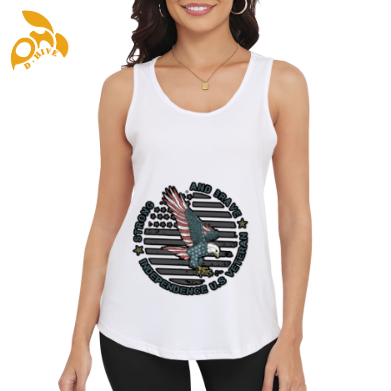 Free delivery. A oversized women's vest custom-made by designer, with an outdoor breathable size of S-2XL.