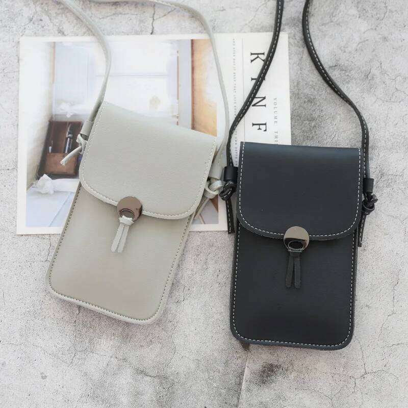 Touch Screen Cell Phone Purse Smartphone Wallet Tassel Leather Shoulder Strap Handbag Waterproof Women Bag