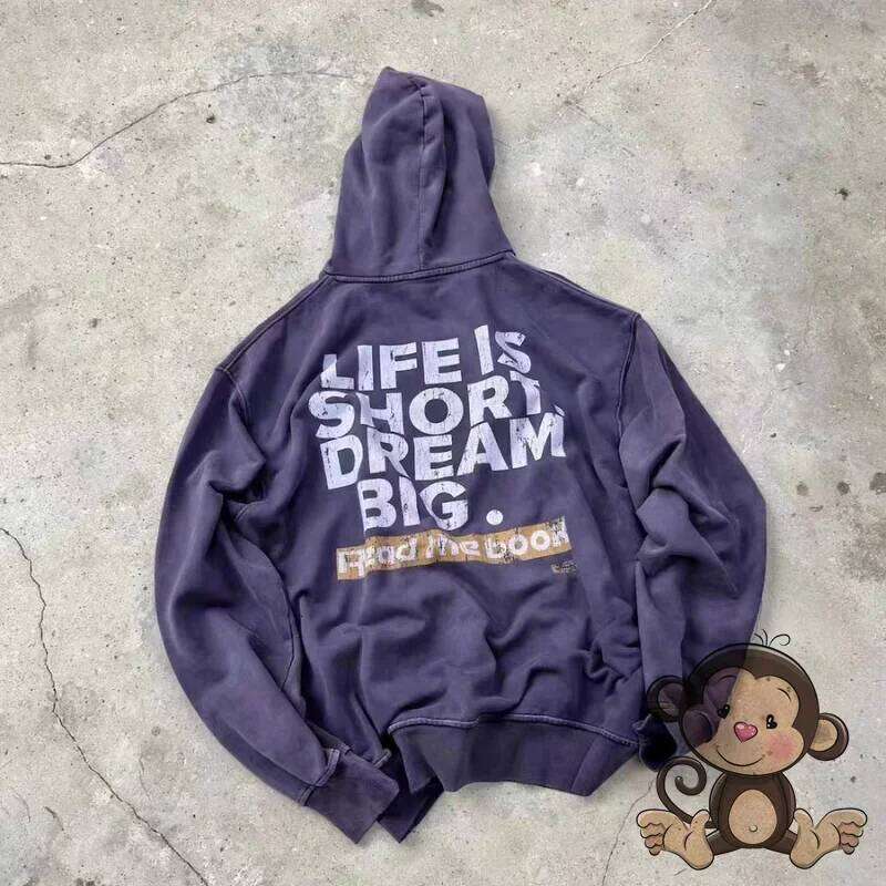 False Perception Reeborn Purple Winter Men's Hoodie