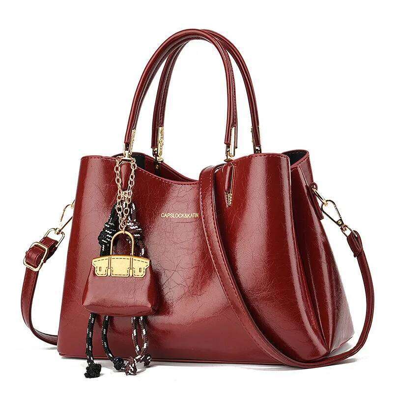Famous Designer Brand Women Leather Handbags New Ladies Hand Purse Fashion Shoulder Bags Bolsa Feminina